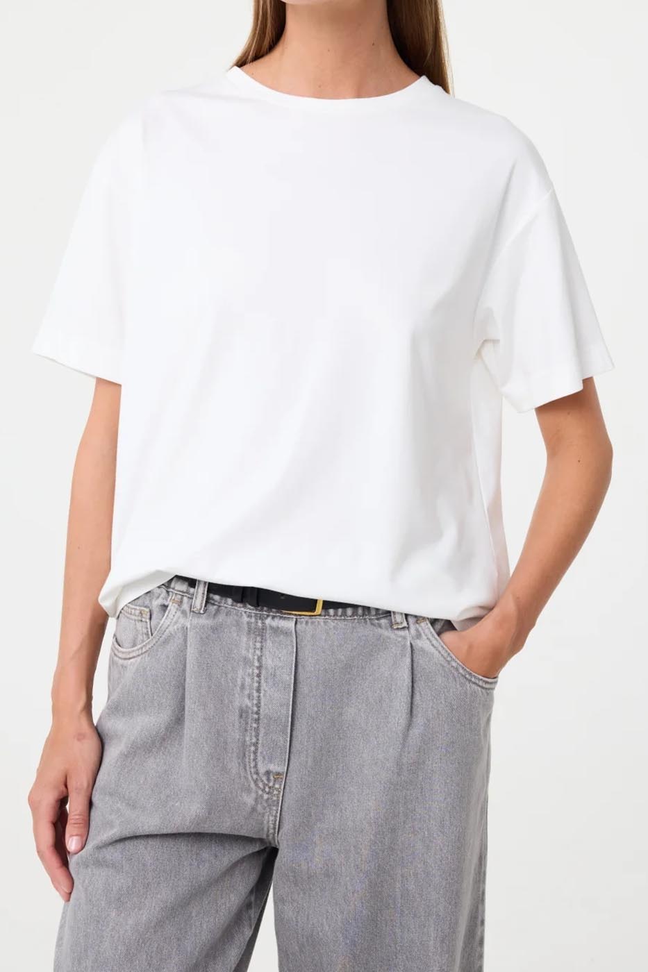 T-shirt Hazel blanc