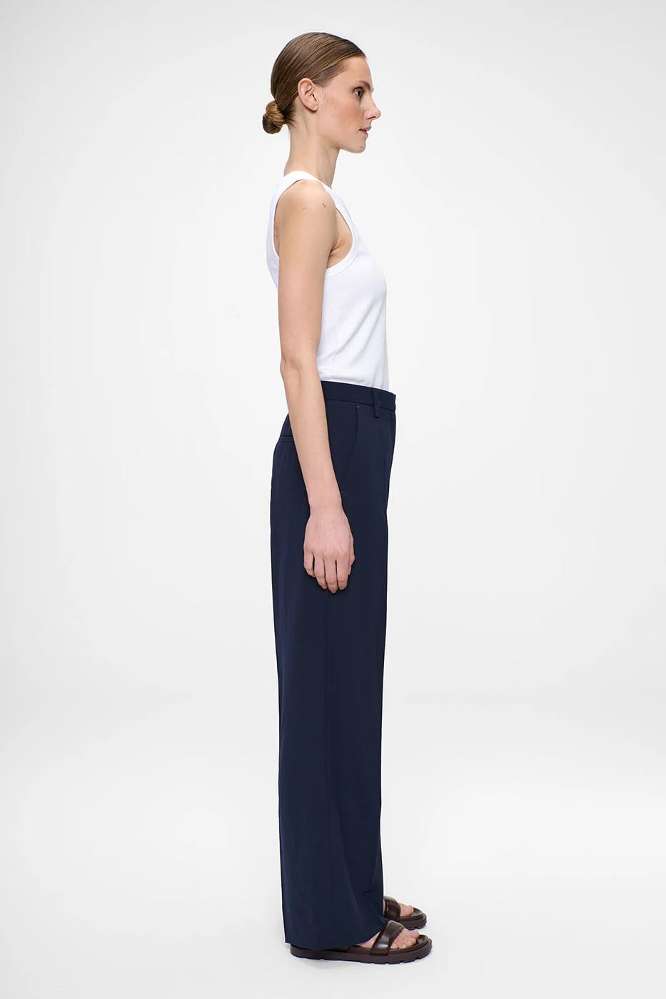 PANTALON KAY EN CRÊPE JAPONAIS