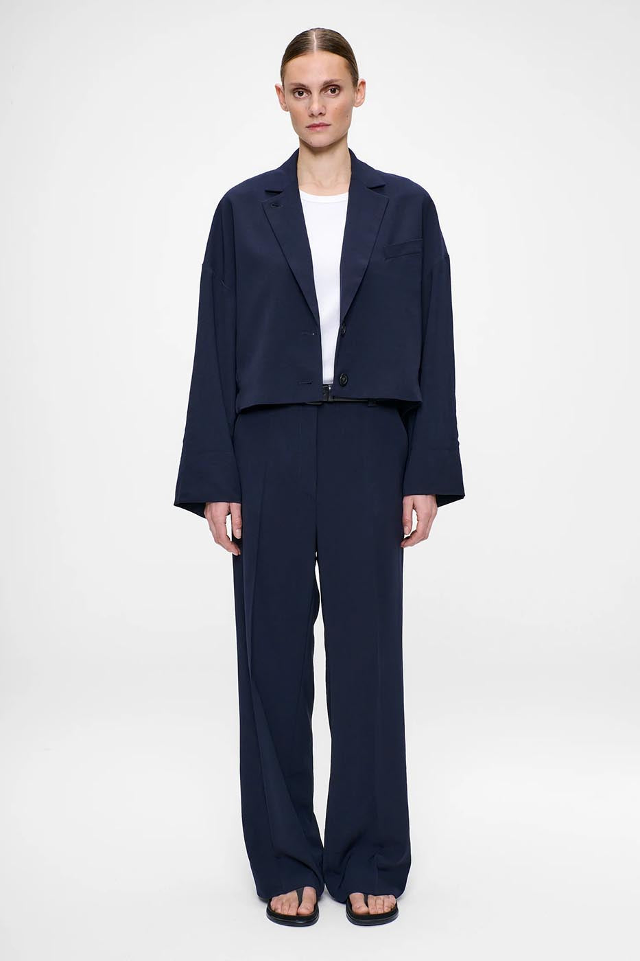 VESTE BLOUSON EN CRÊPE JAPONAIS