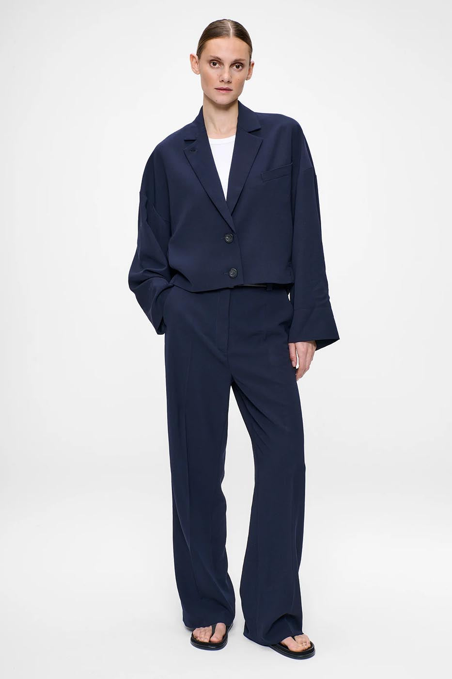 VESTE BLOUSON EN CRÊPE JAPONAIS