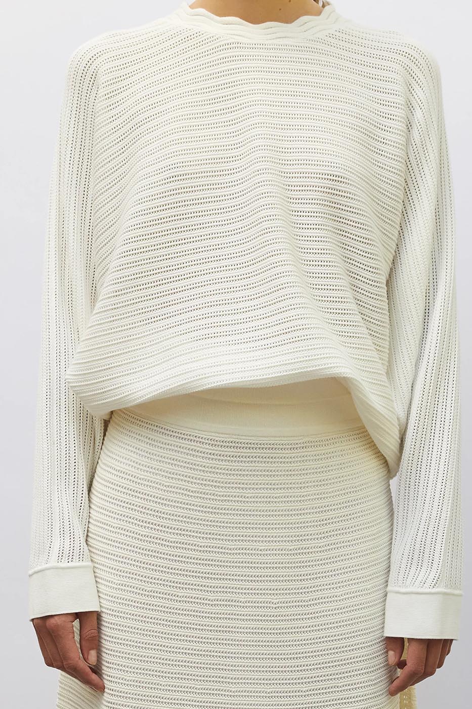 Top maille pointelle envol