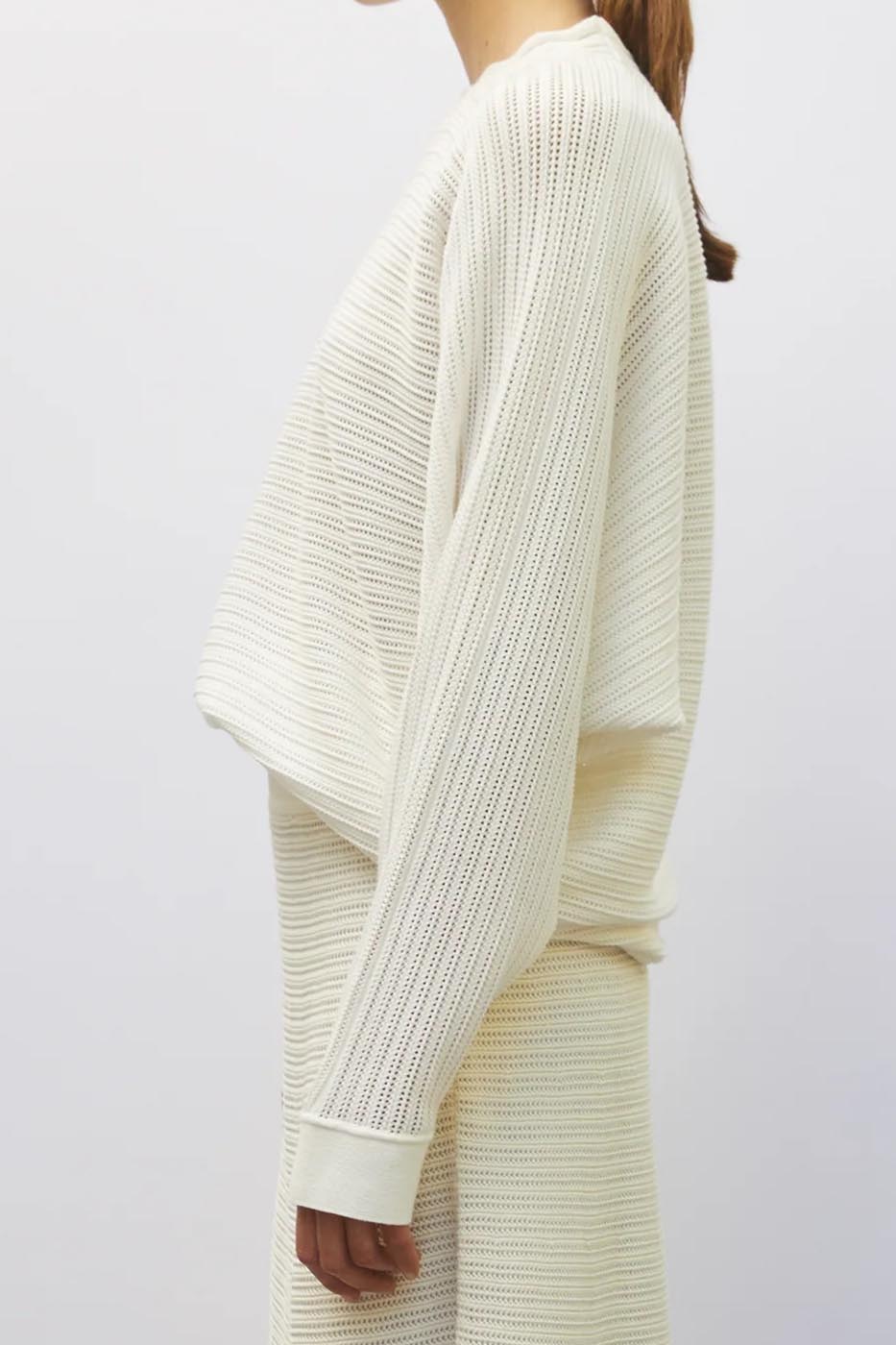 Top maille pointelle envol