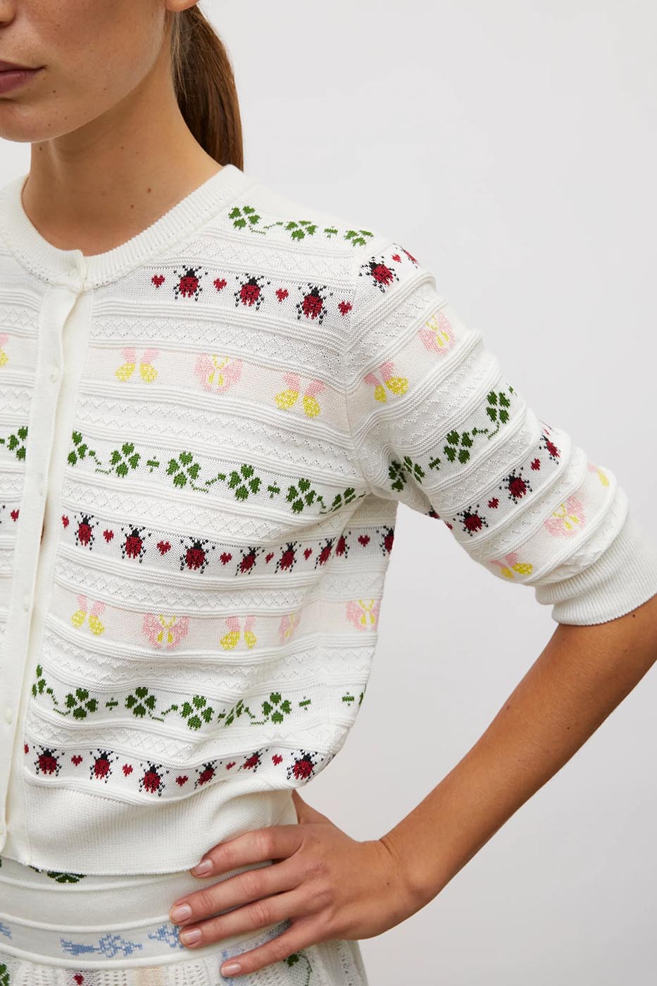 Cardigan Espoir maille grigri