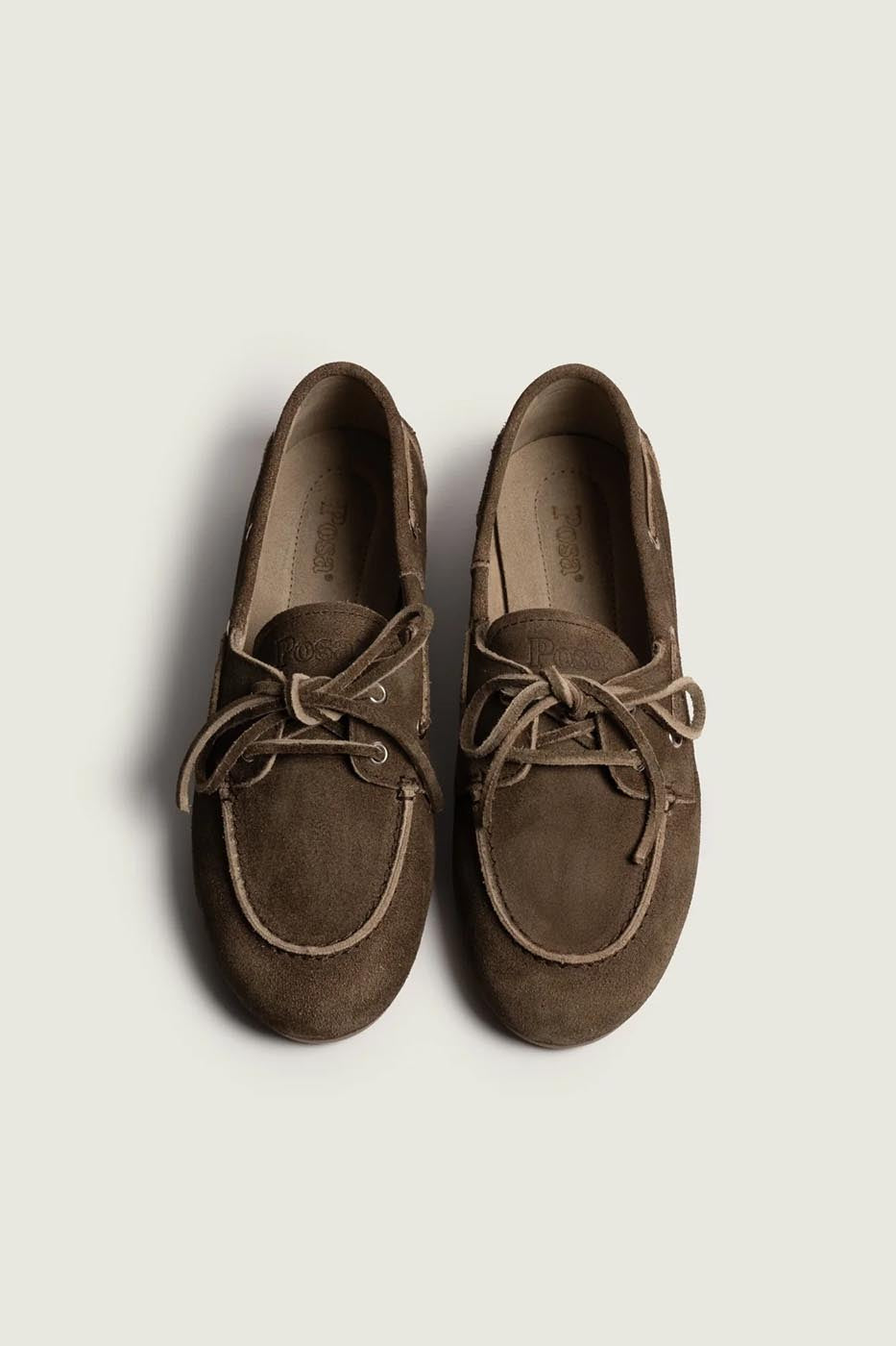 Boat Loafer Brushed - Suede Dark brown