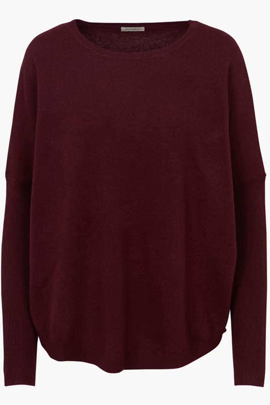 Pull julie bordeaux manches longue
