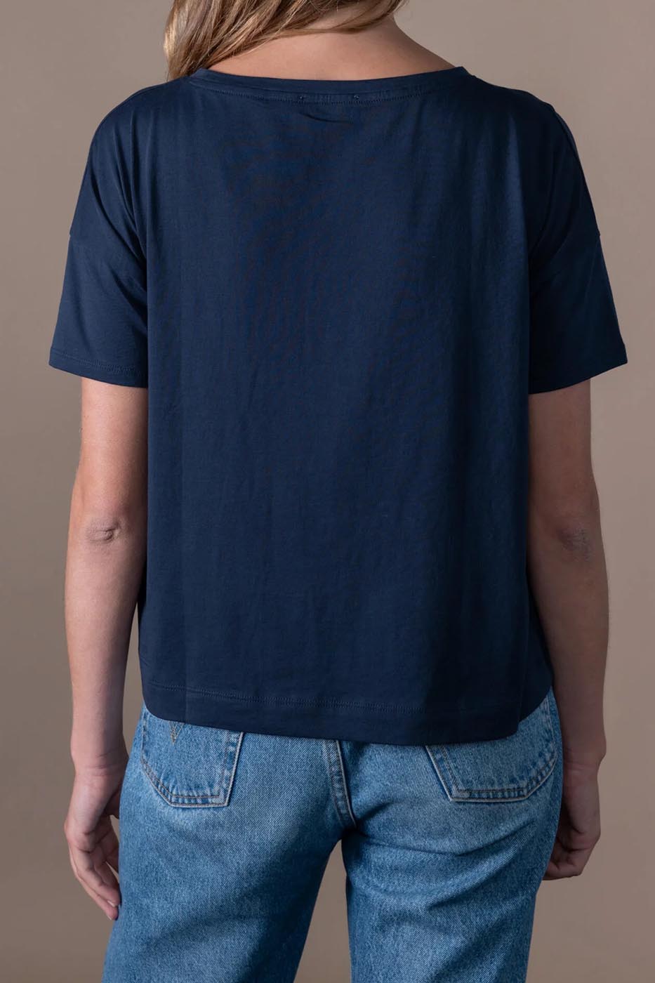 T-SHIRT AUDREY marine