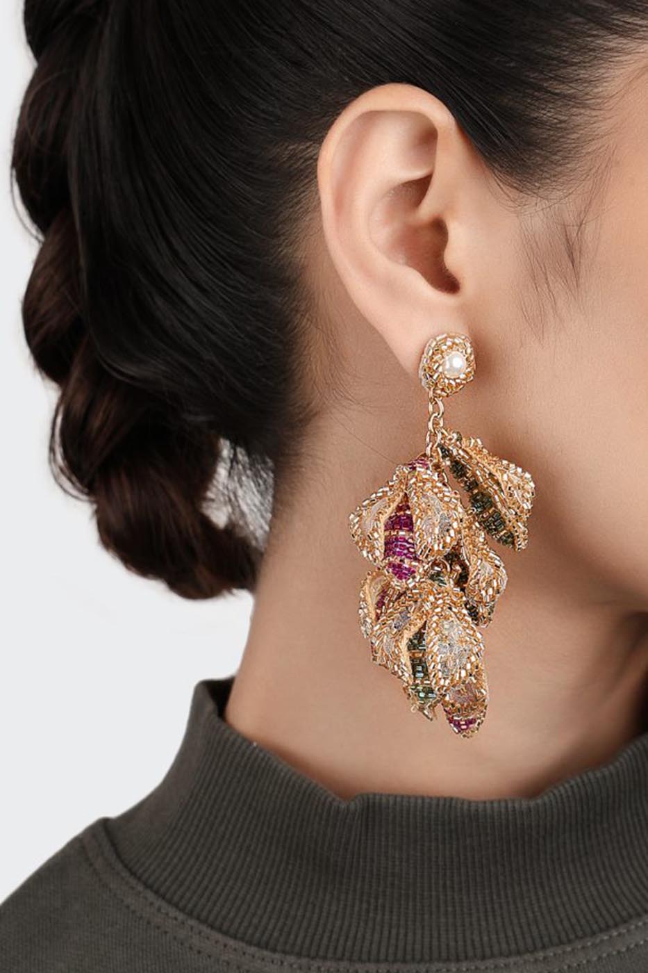BOUCLES D'OREILLES ABEILLE