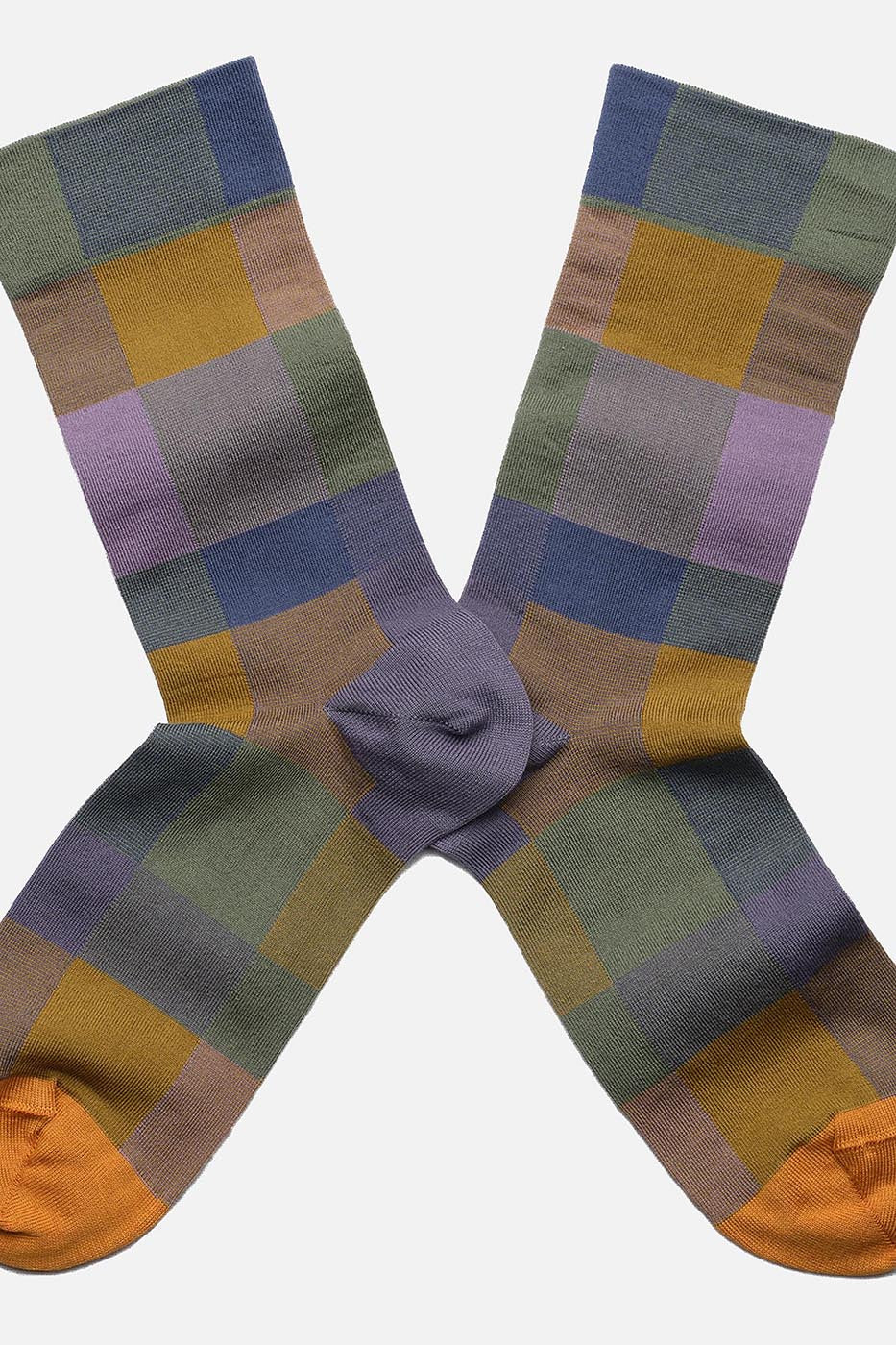 Chaussettes à CARREAUX NOCTURNE