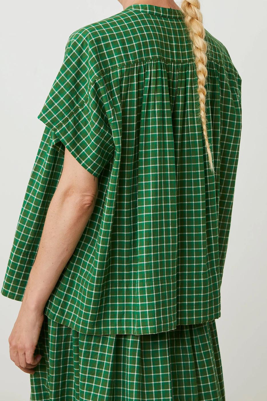 Blouse Max N°775 Messager Checks Palm