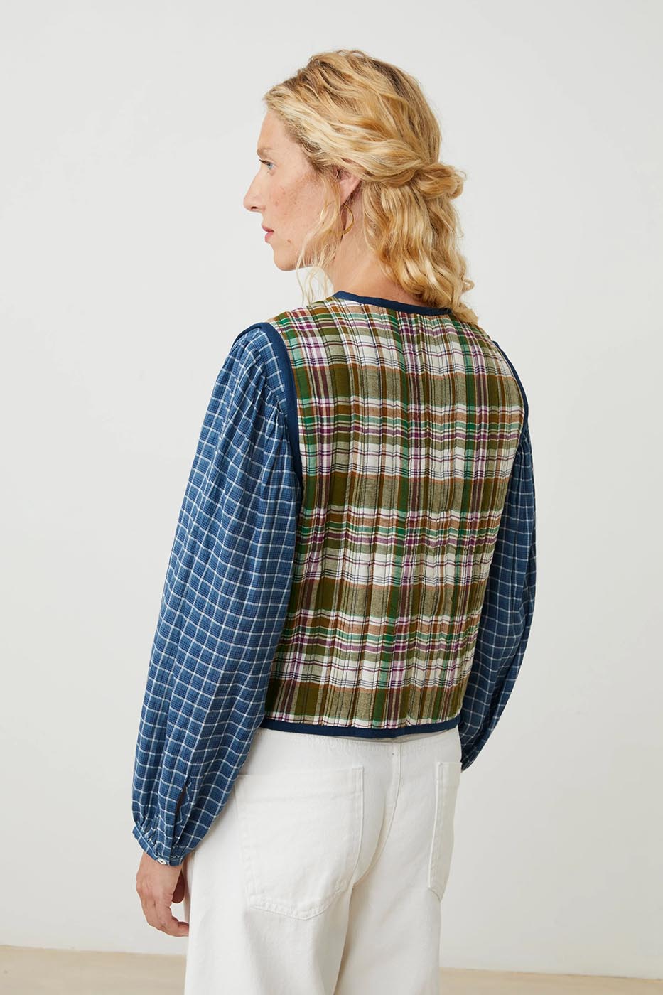 Gilet Annie N°828 Secret Checks Amazon