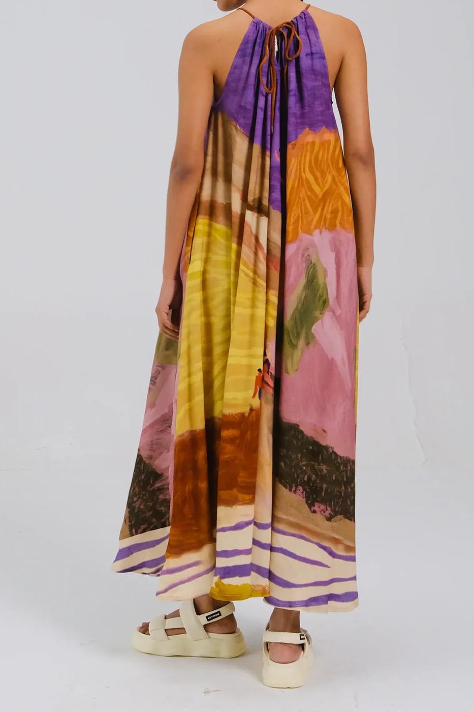 Robe longue circle