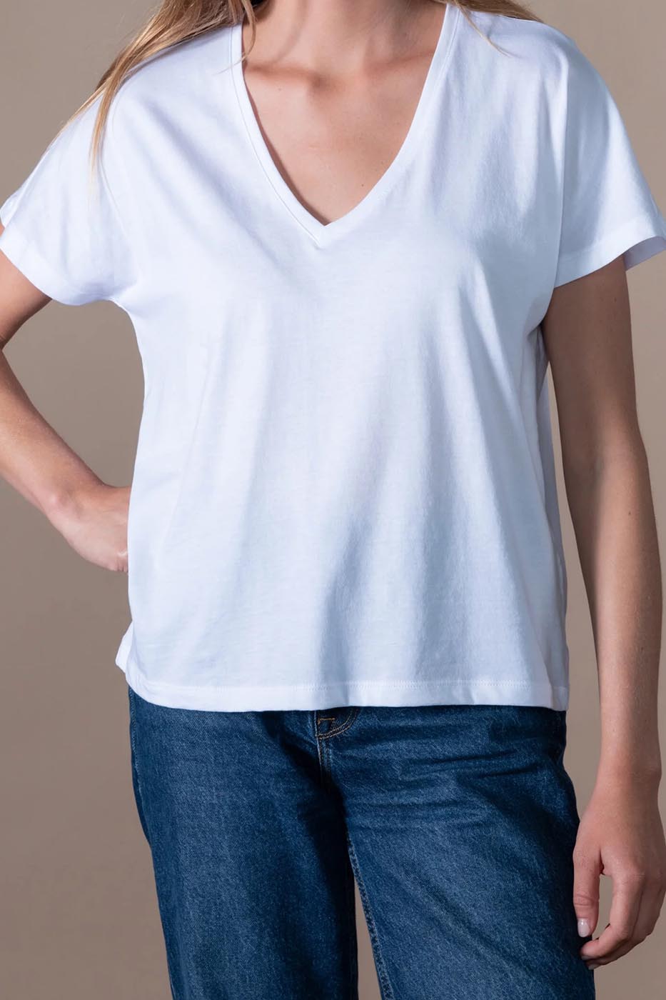 T-SHIRT ESMÉE blanc