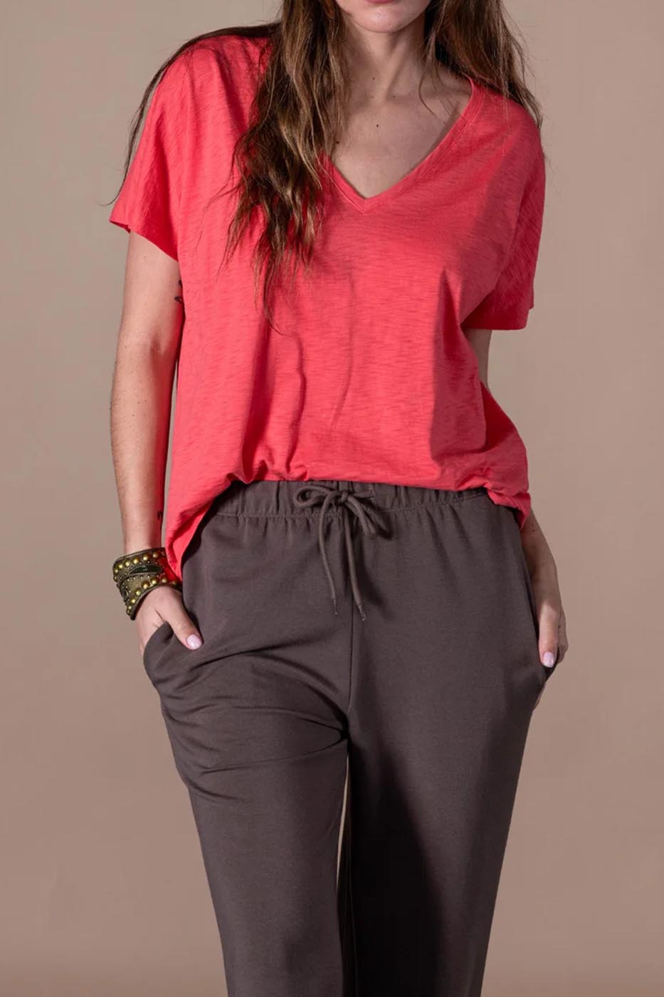 T-SHIRT ESMÉE cherry flamme