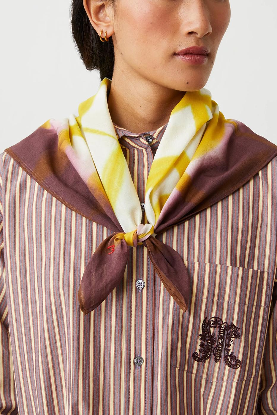 Foulard Pie N°766 Matcha