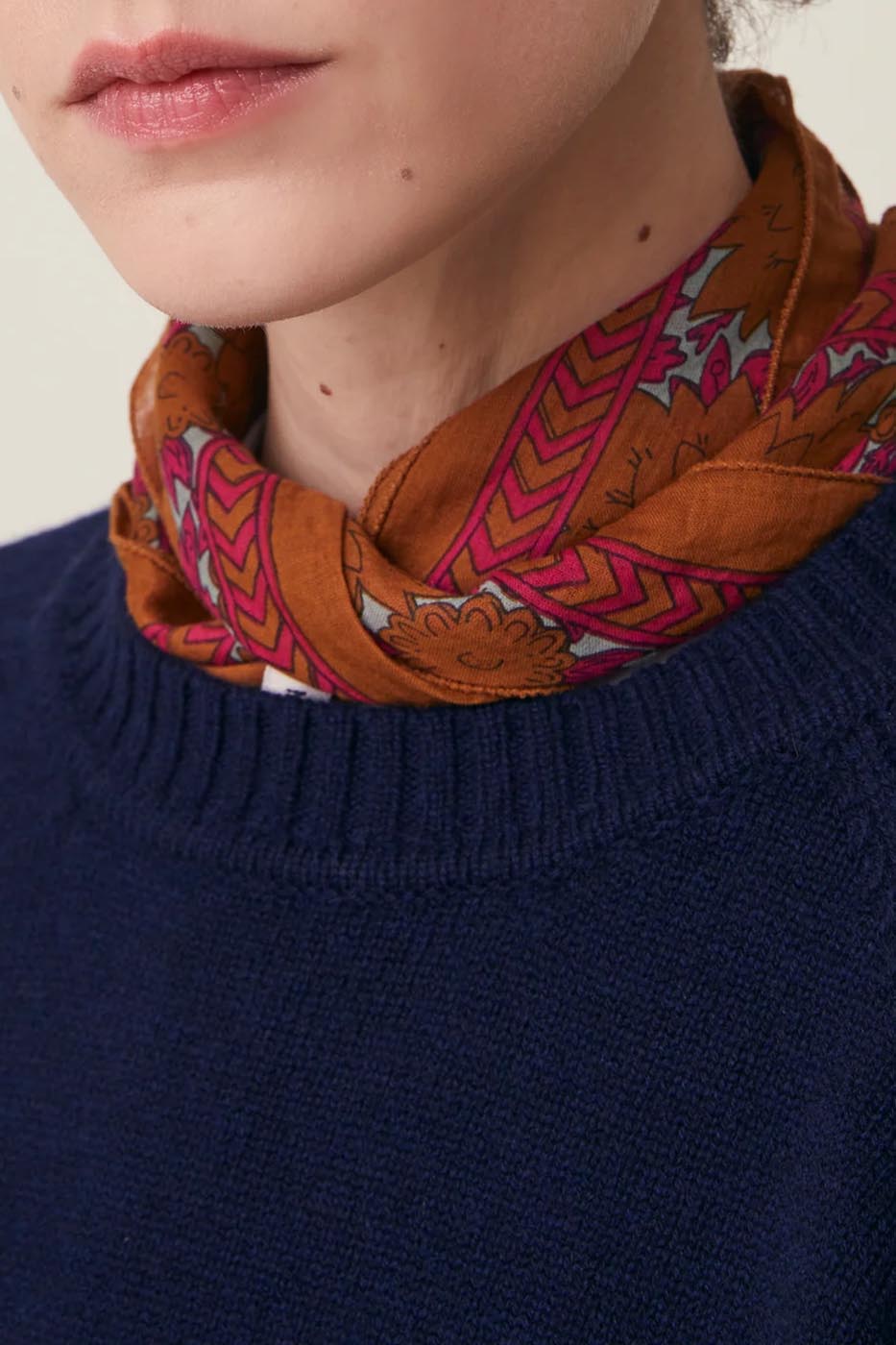 Foulard ajmer n 791 henna