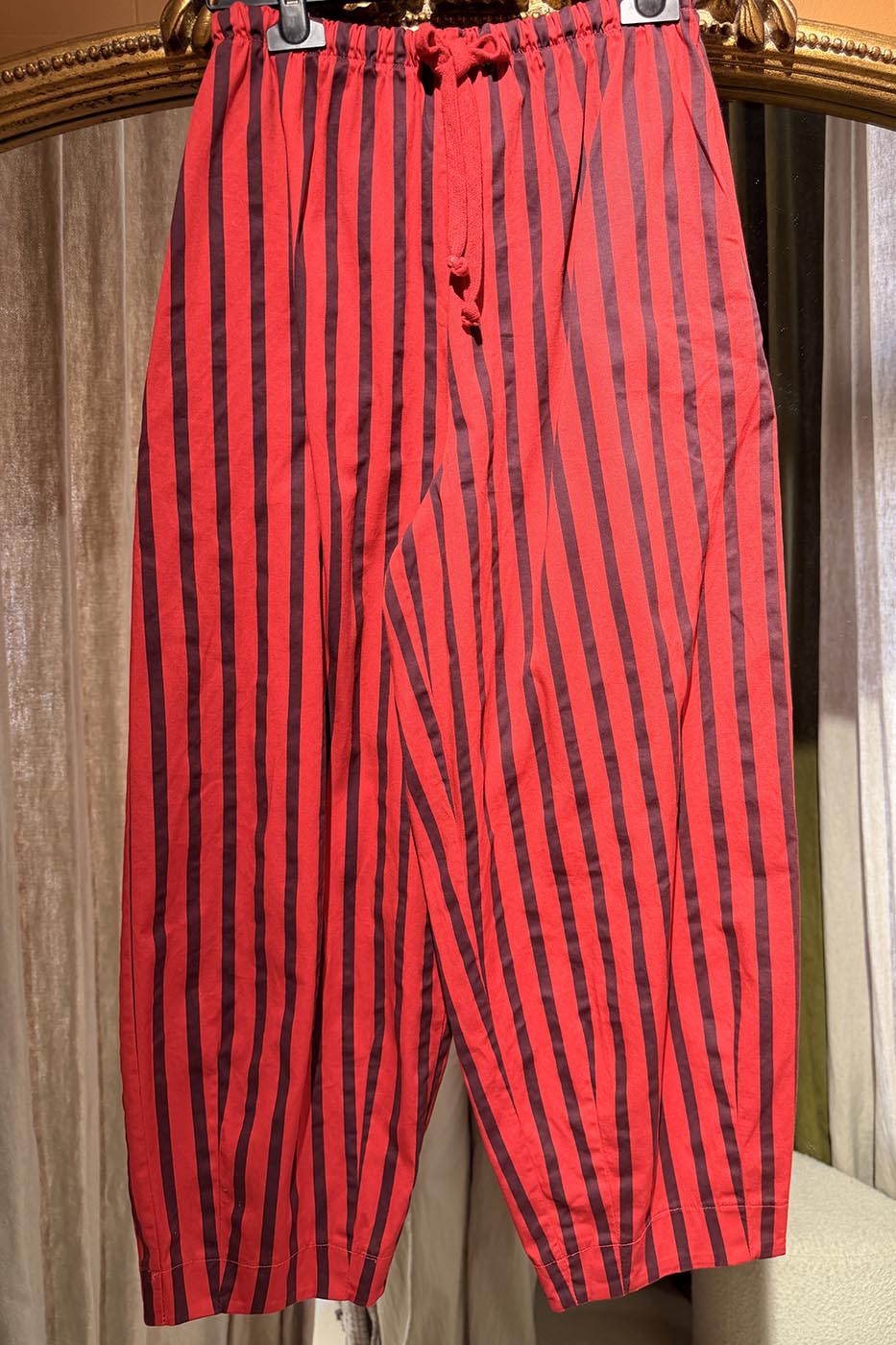 Magic lacet rayé rouge