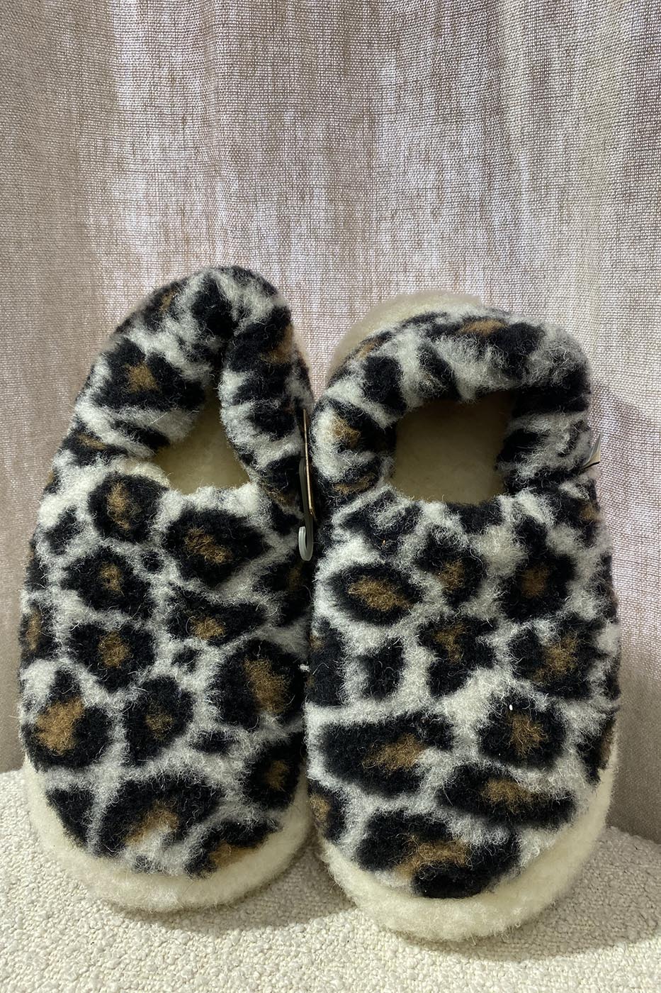 Chaussons léopard