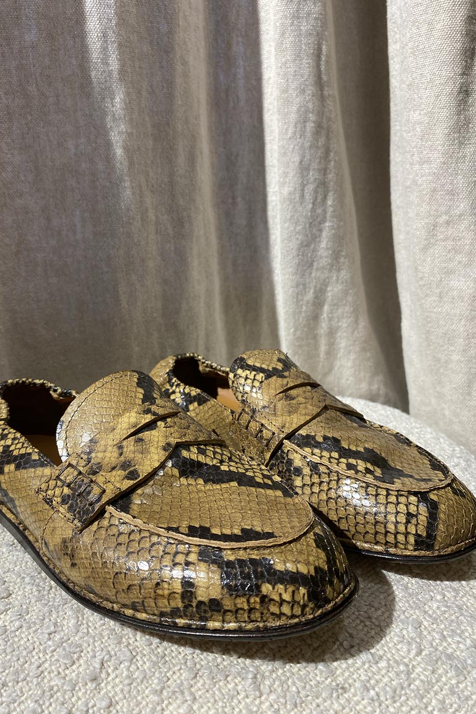 Chaussures diamant cafe