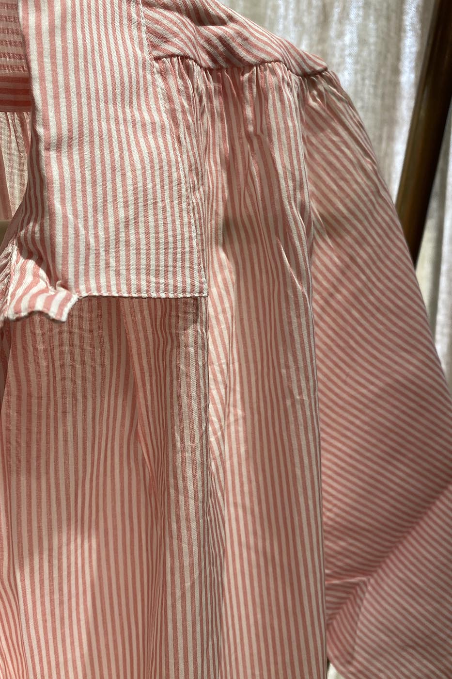 Blouse Lison rayures roses