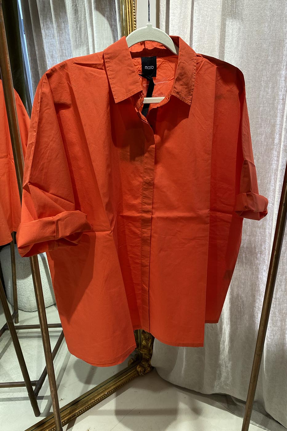 Chemise Emma rouge