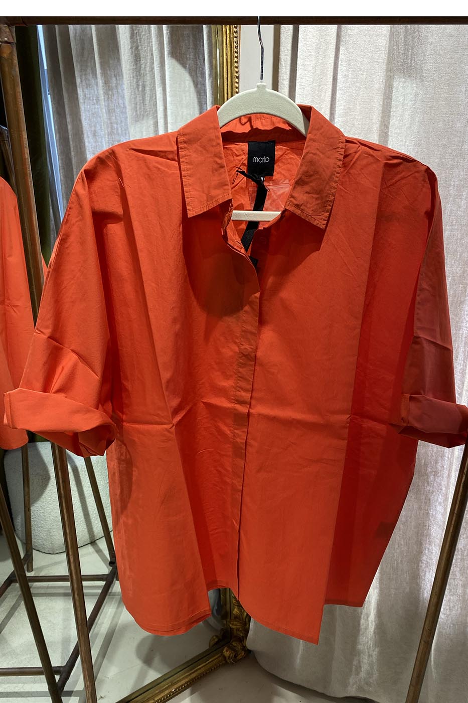 Chemise Emma rouge