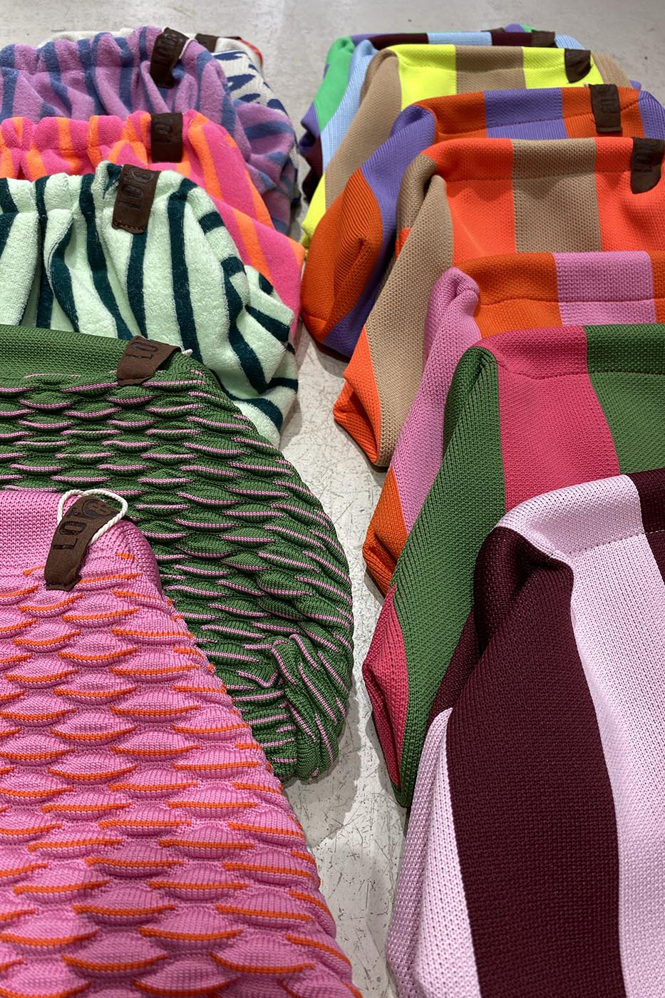 Pochettes colorées