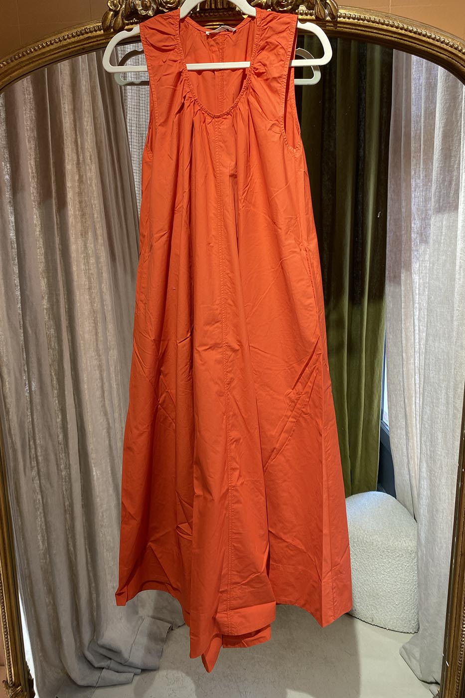 Robe Emmanuelle terracota