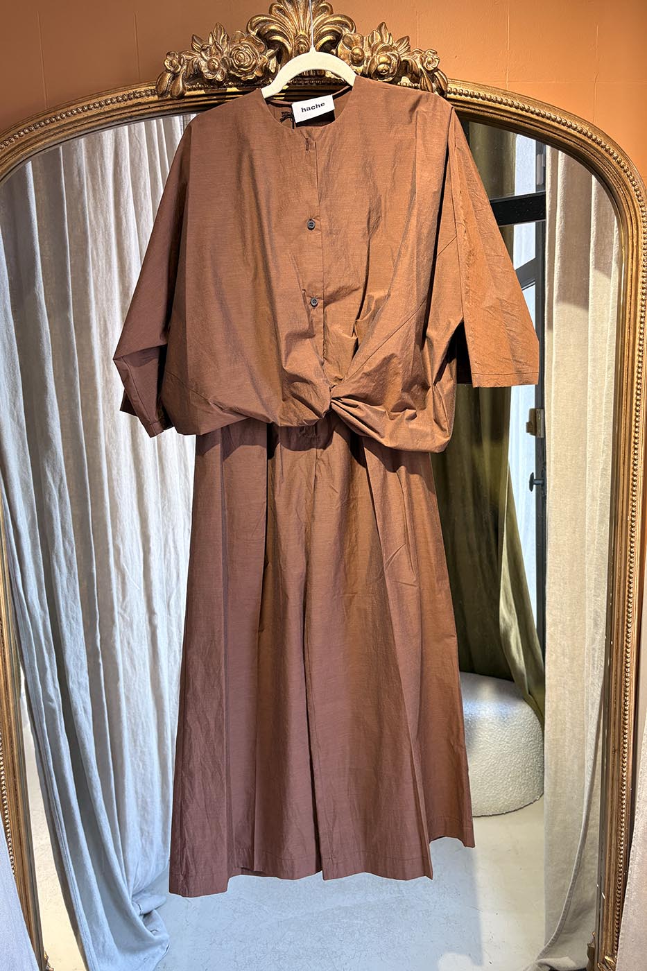 Knot blouse V23120713