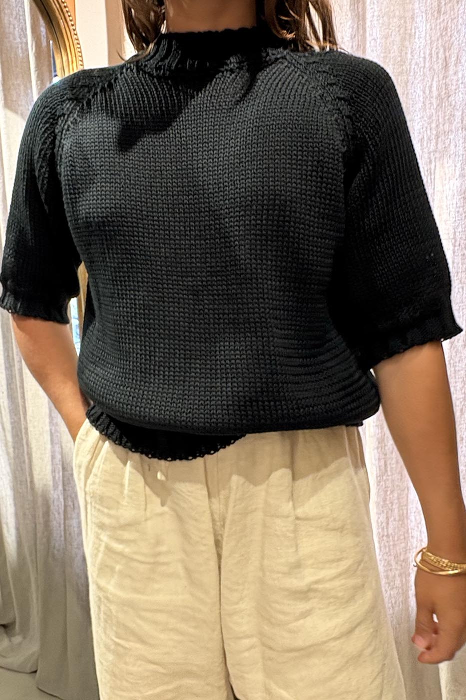 Summer tricot sweater V53218580