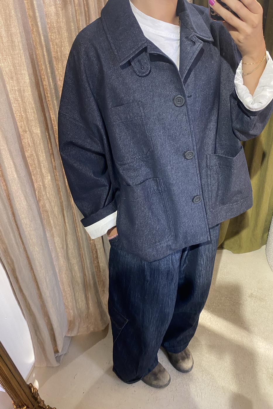 Veste denim worker