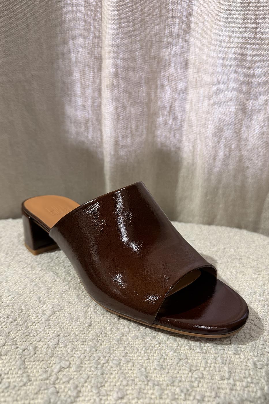 Sandales à talons marron