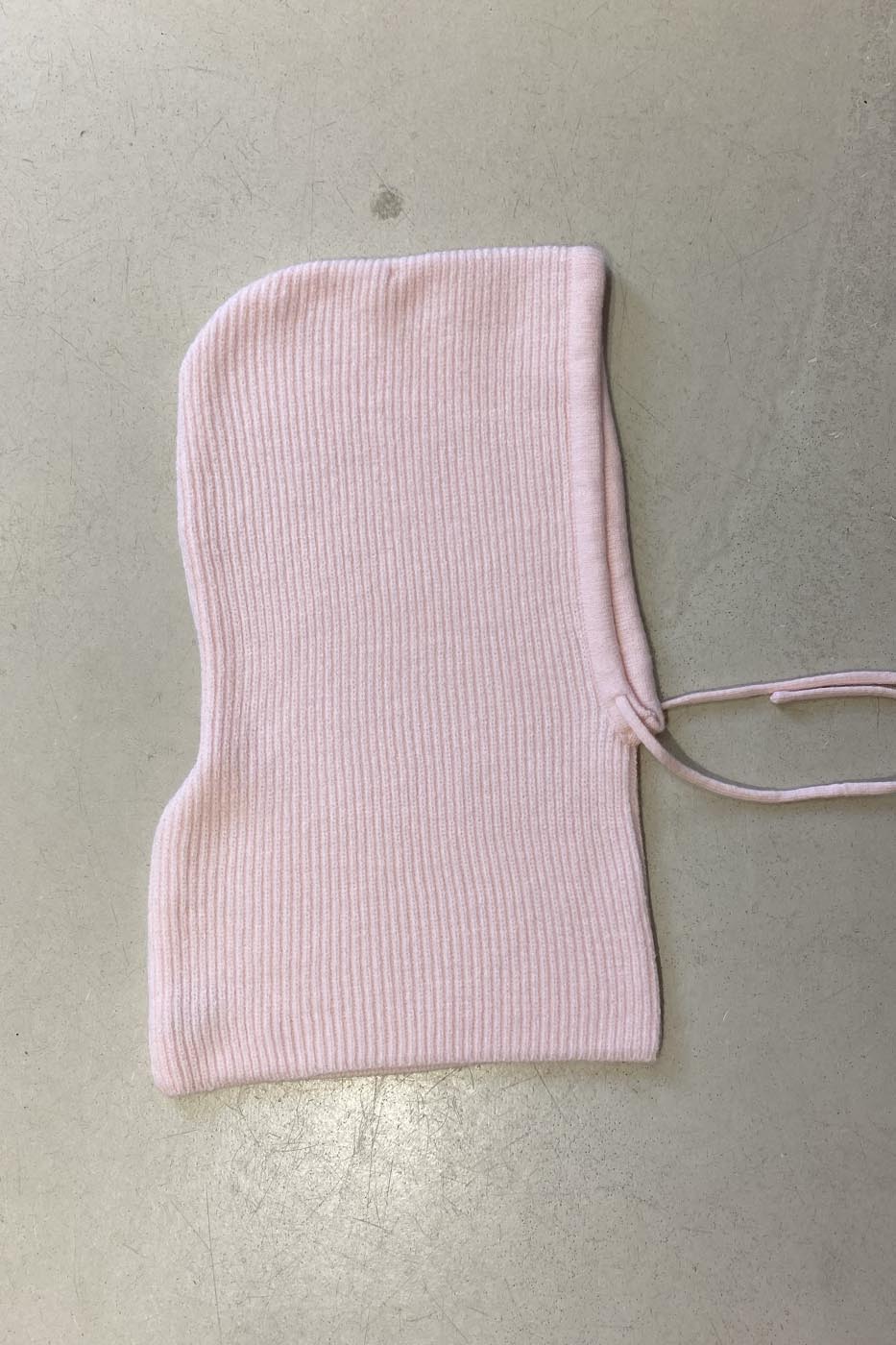Cagoule maille cotelée