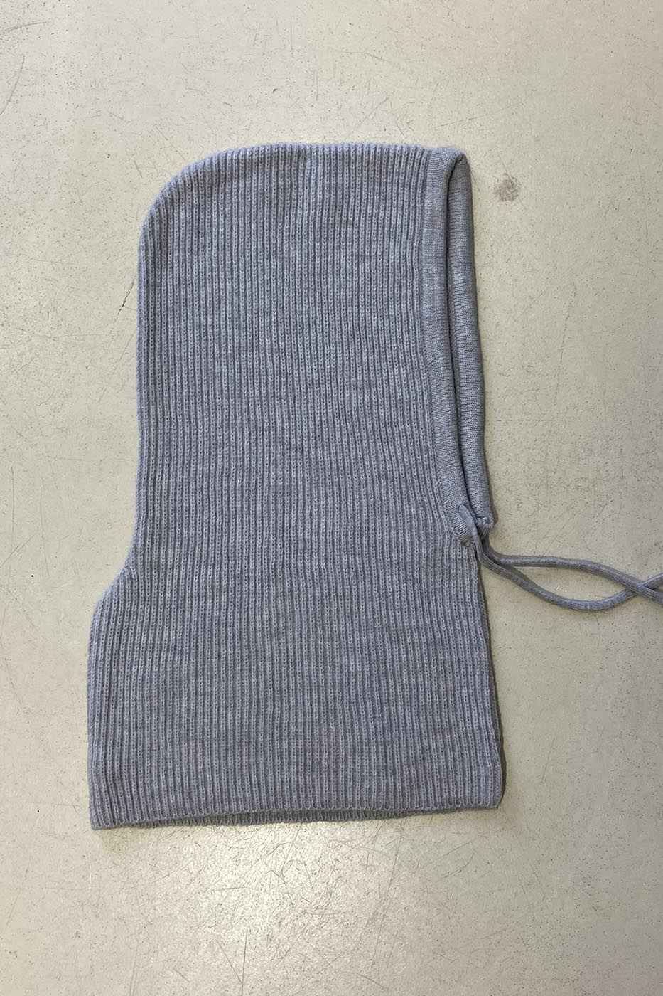 Cagoule maille cotelée