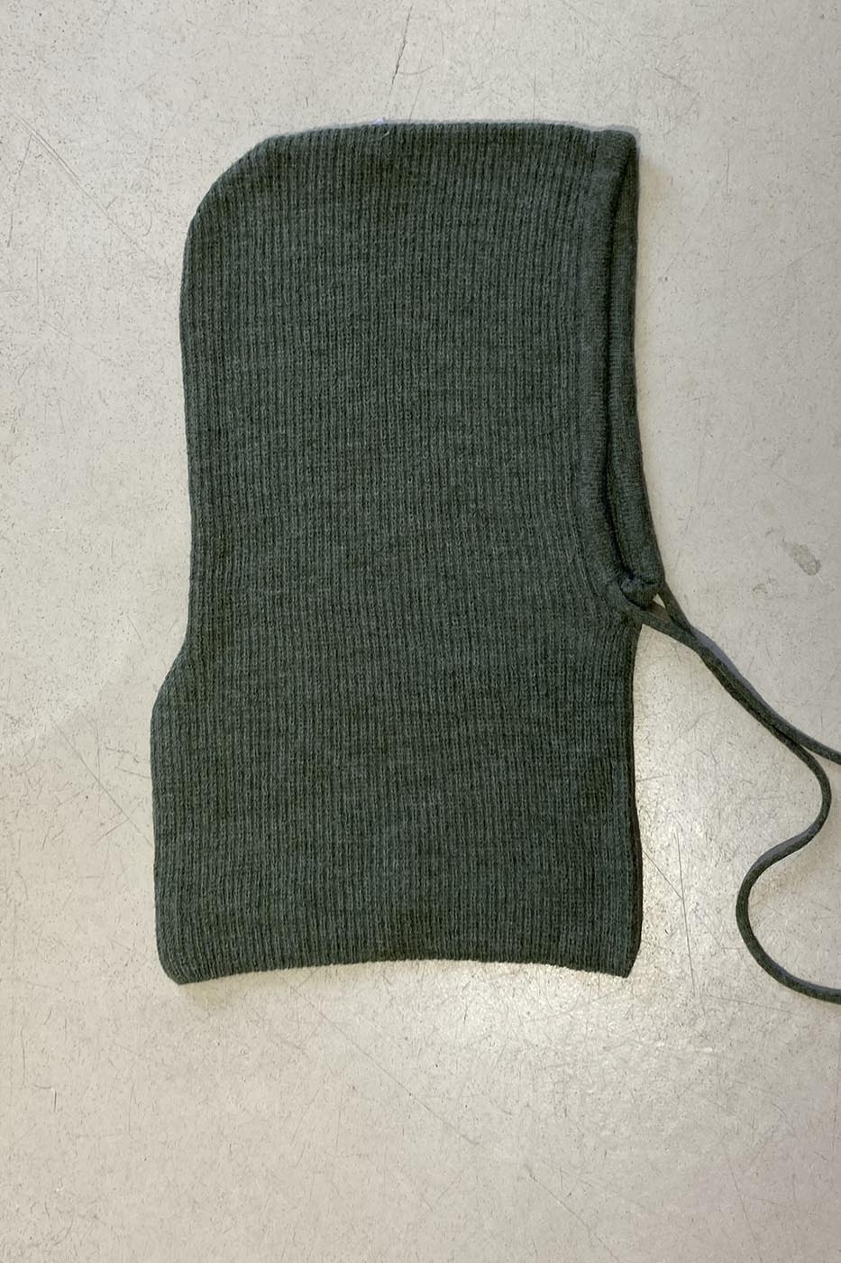 Cagoule maille cotelée