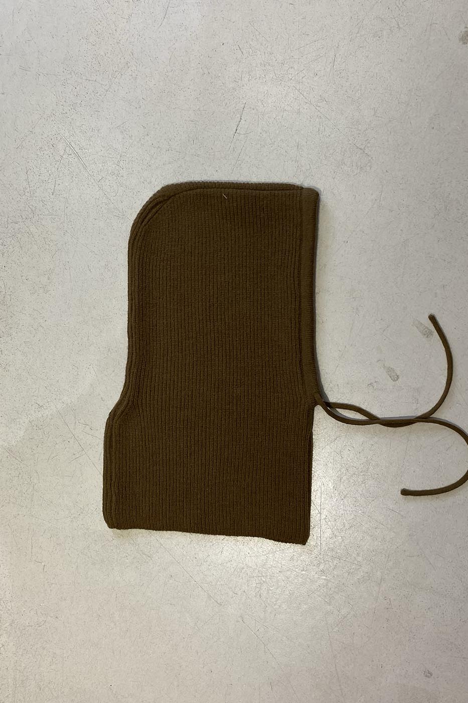 Cagoule maille cotelée