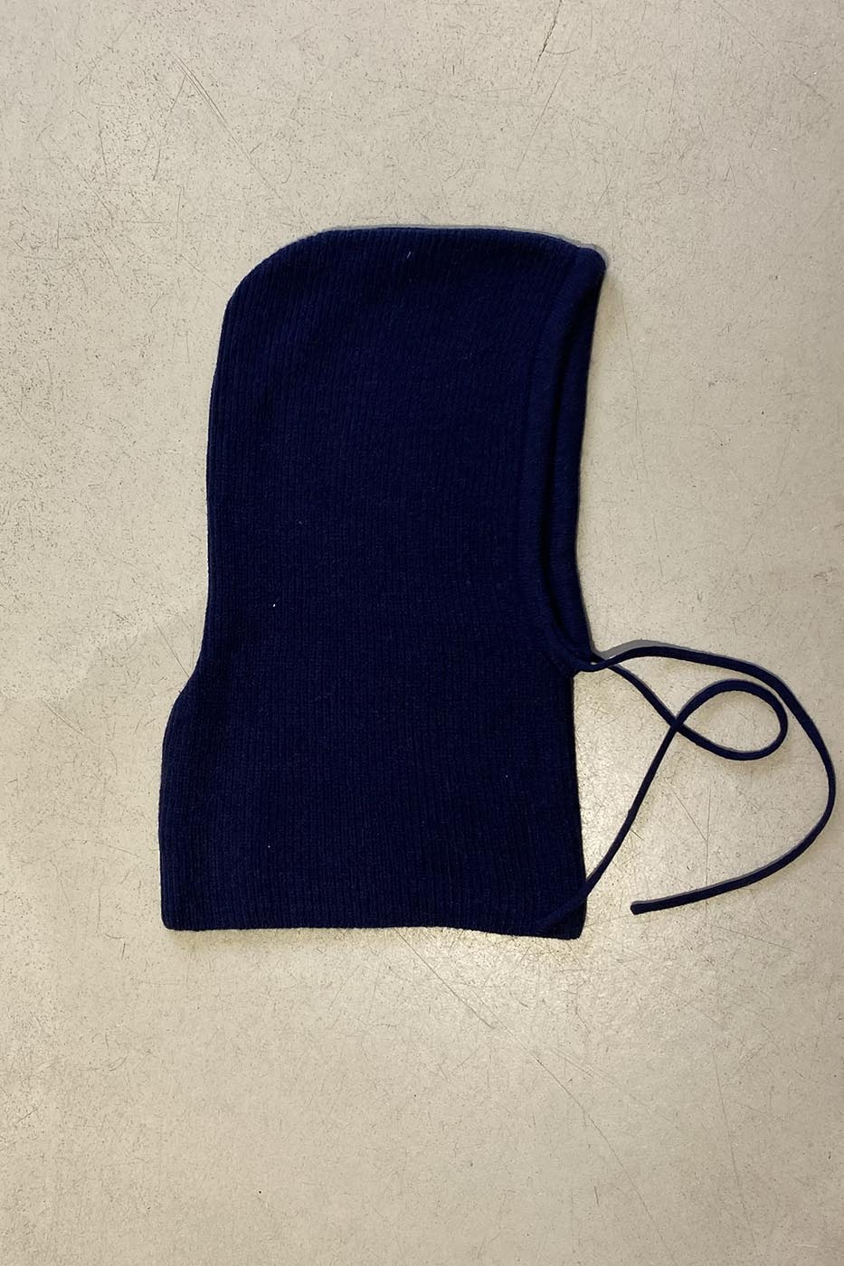 Cagoule maille cotelée