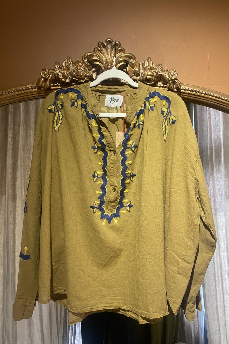 Blouse à motifs