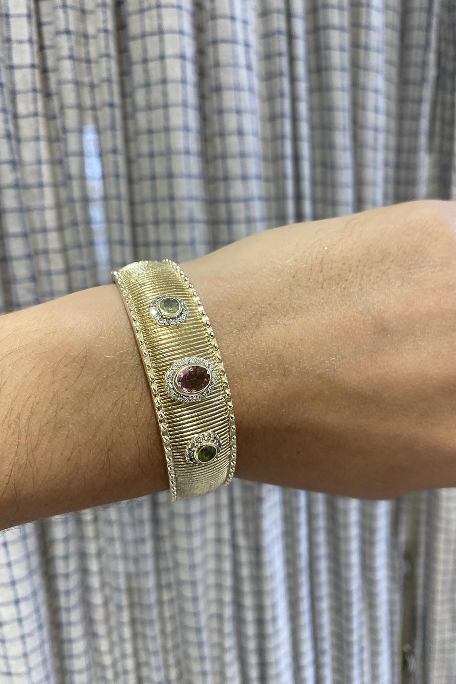 Bracelet tessai or tourmalines