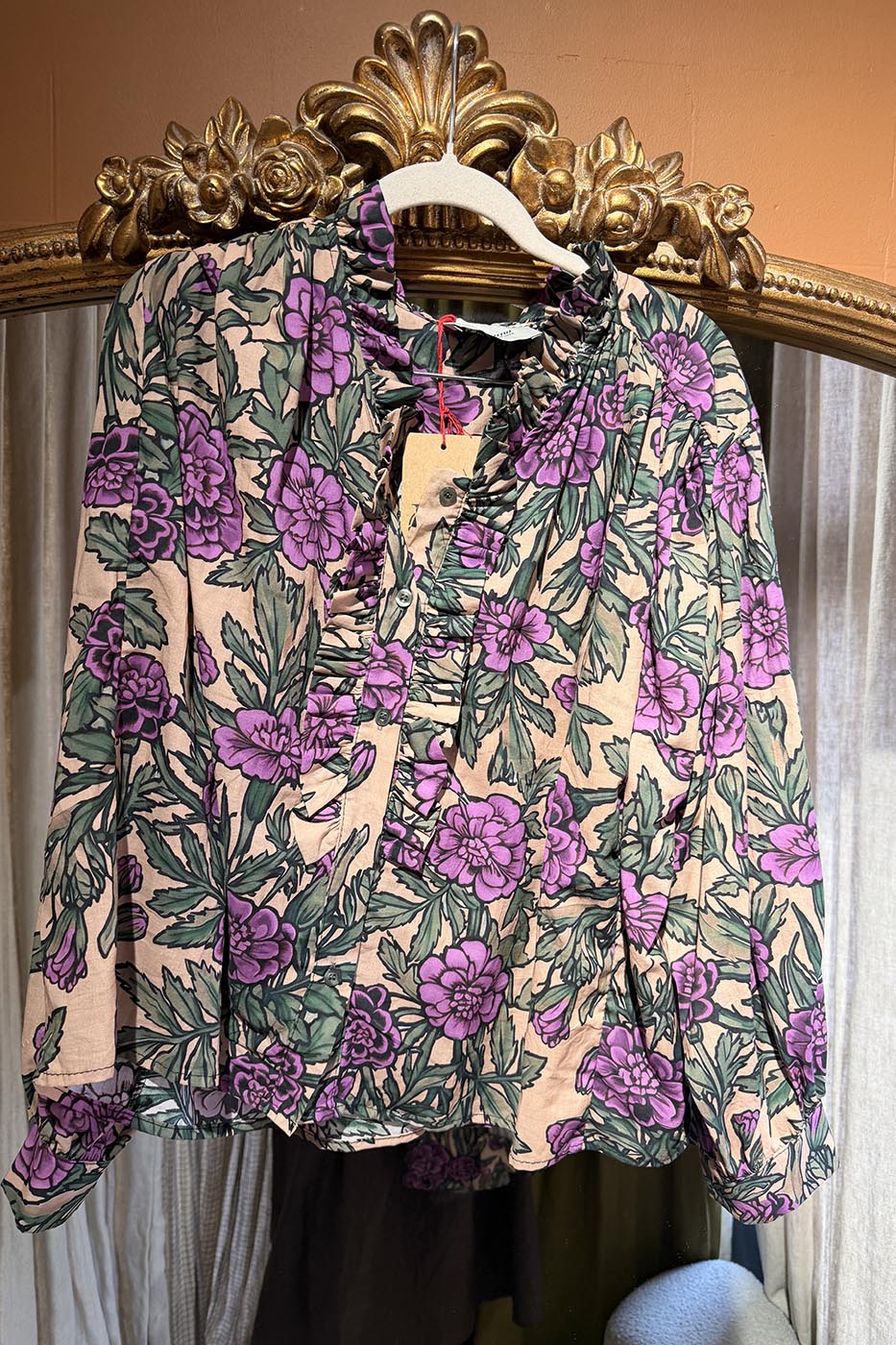 Blouse fleuri