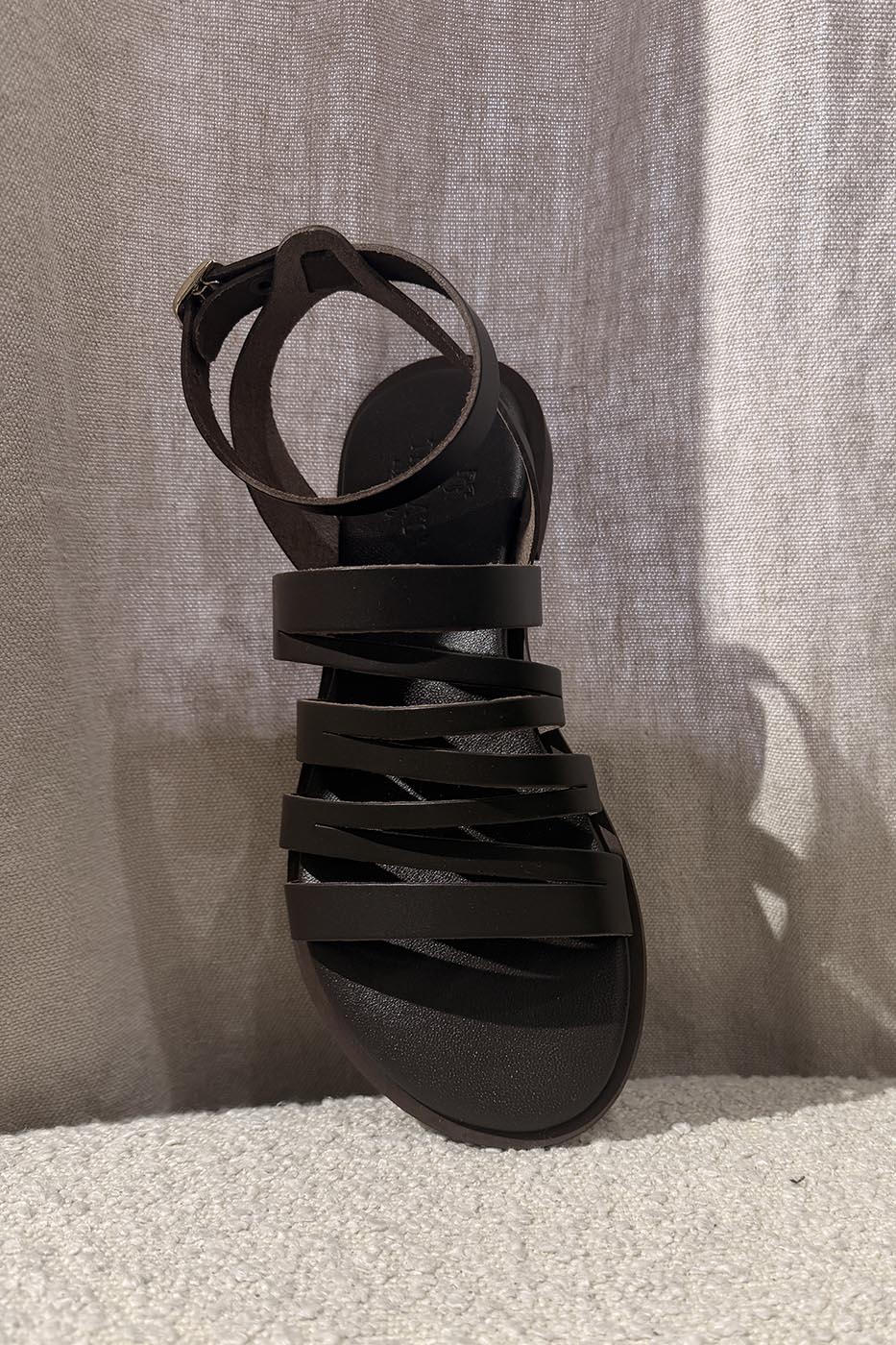 Sandales Spartiate Noir