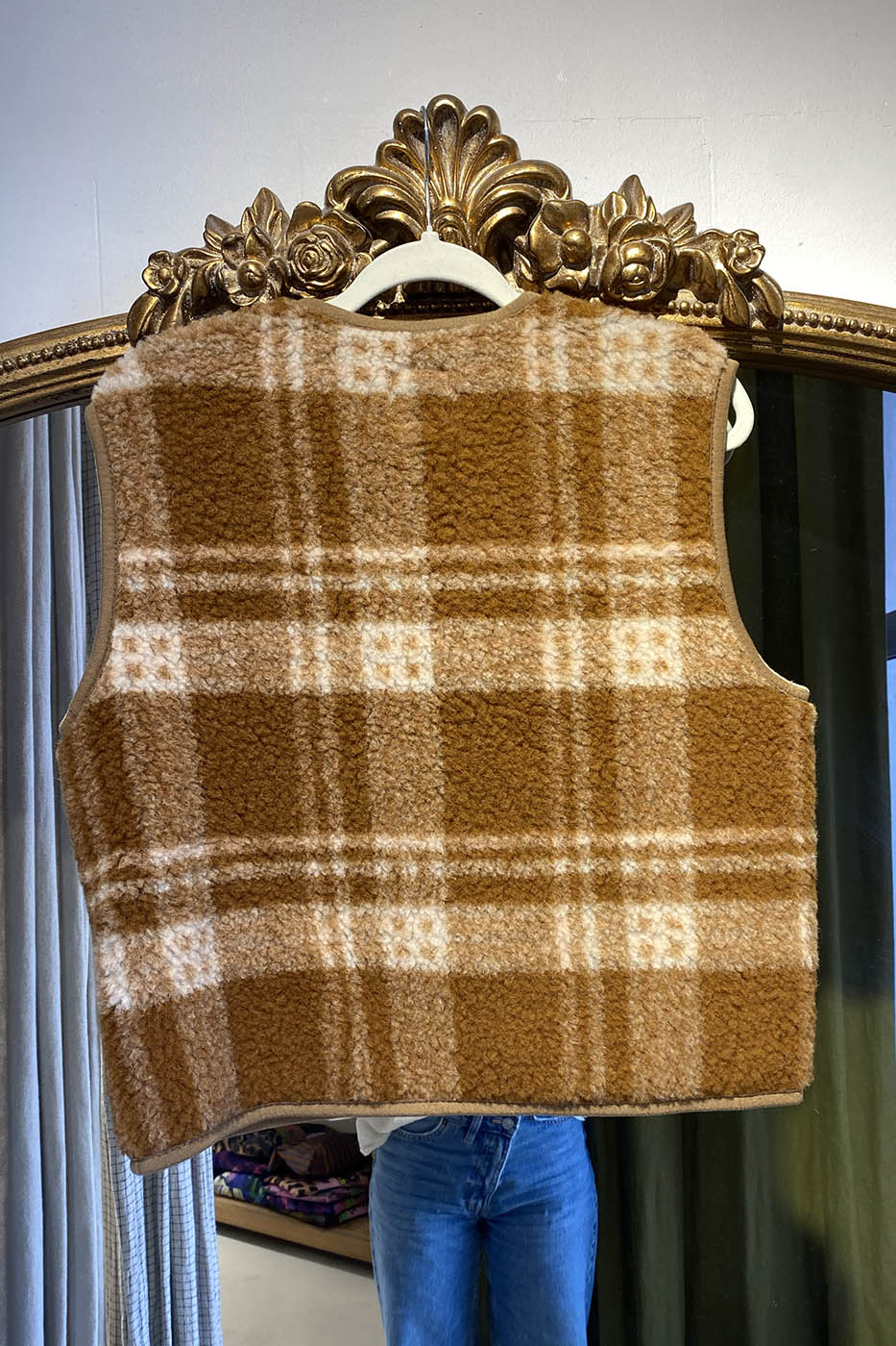 Gilet Tyb à carreaux