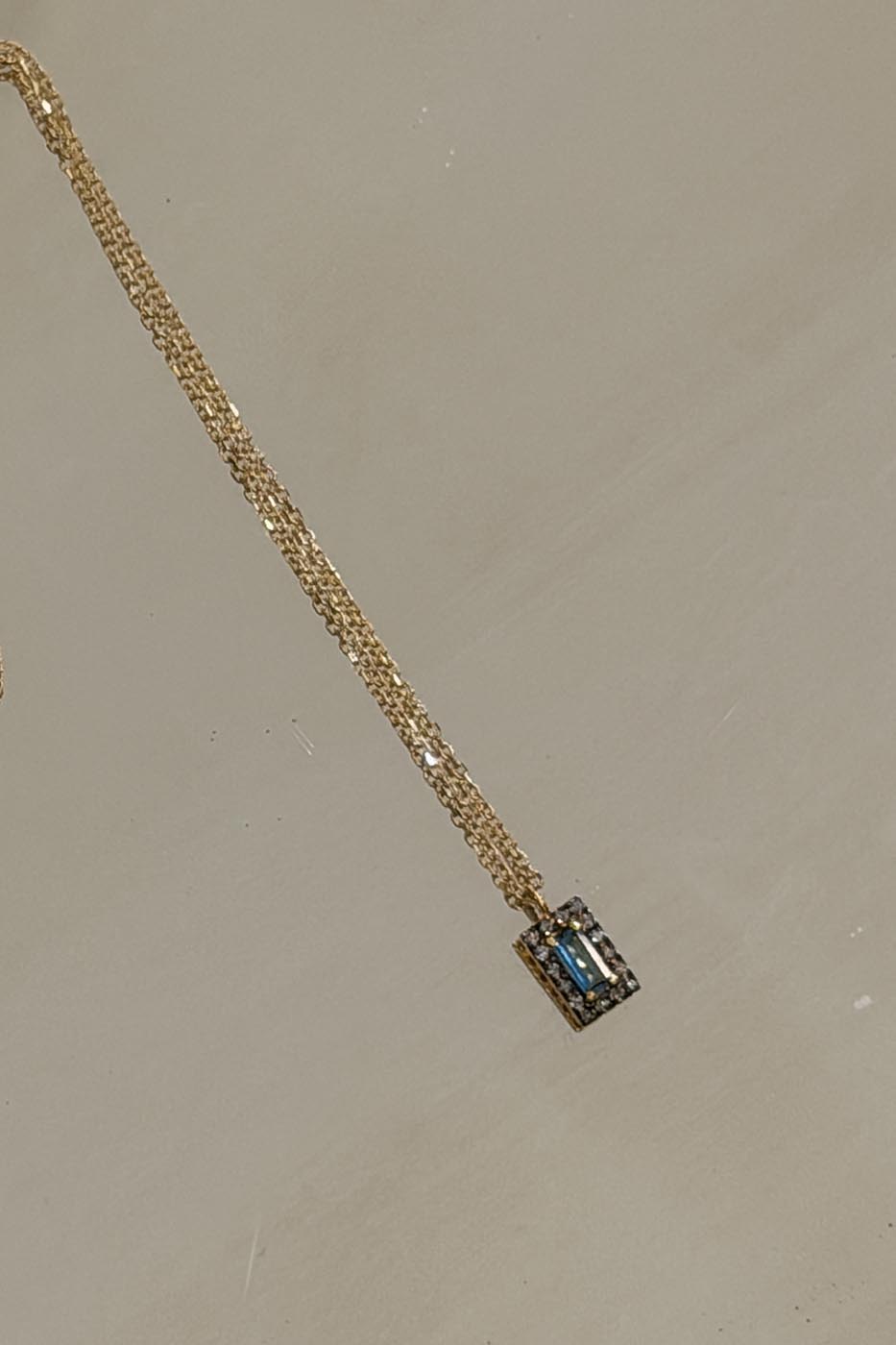 Collier victoria rectangle