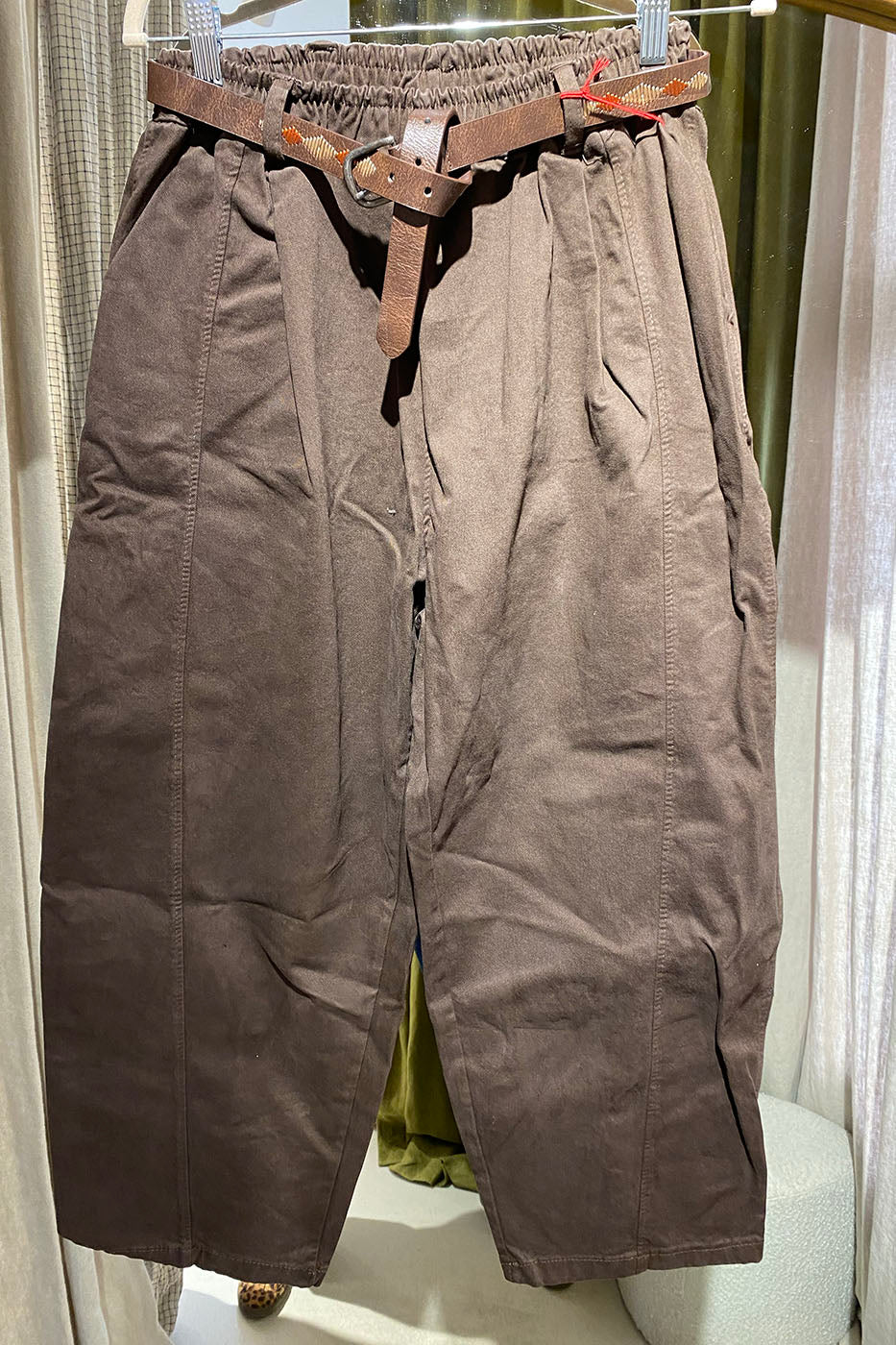 Magic marron à ceinture