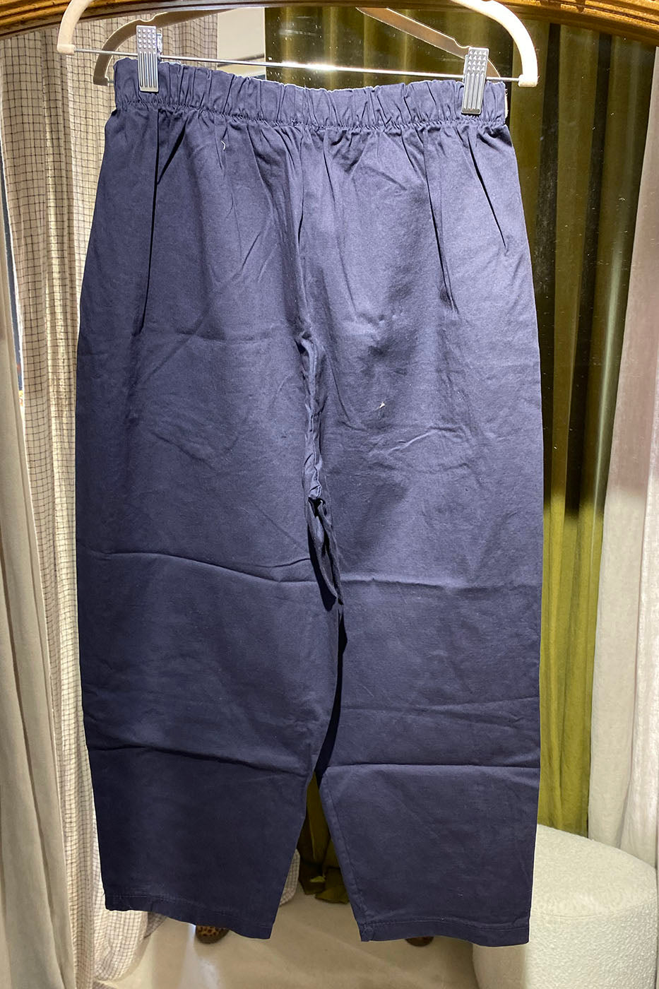 Magic en velour bleu marine