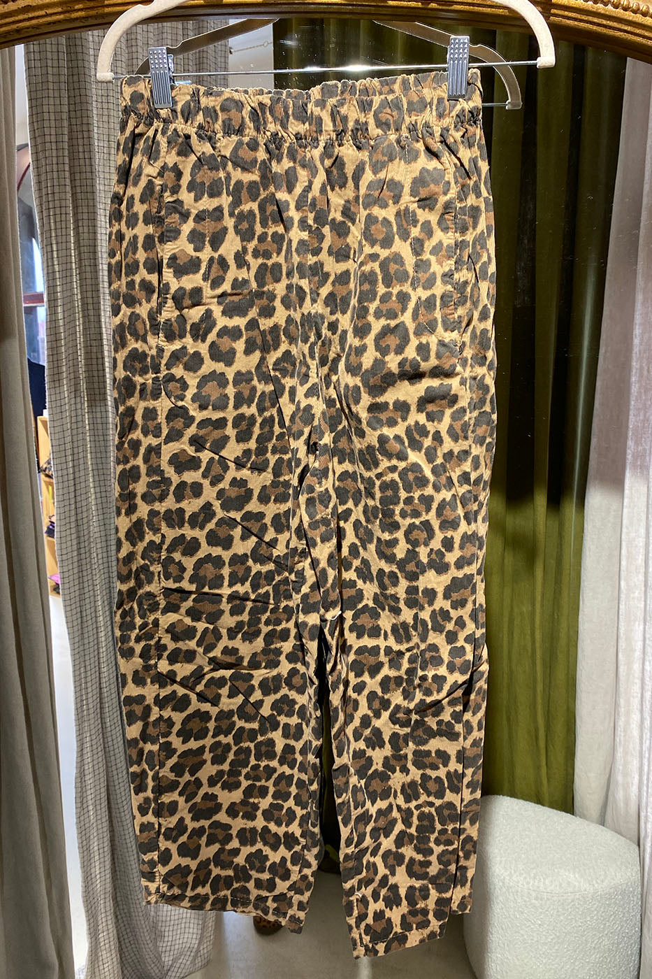 Magic en velour léopard