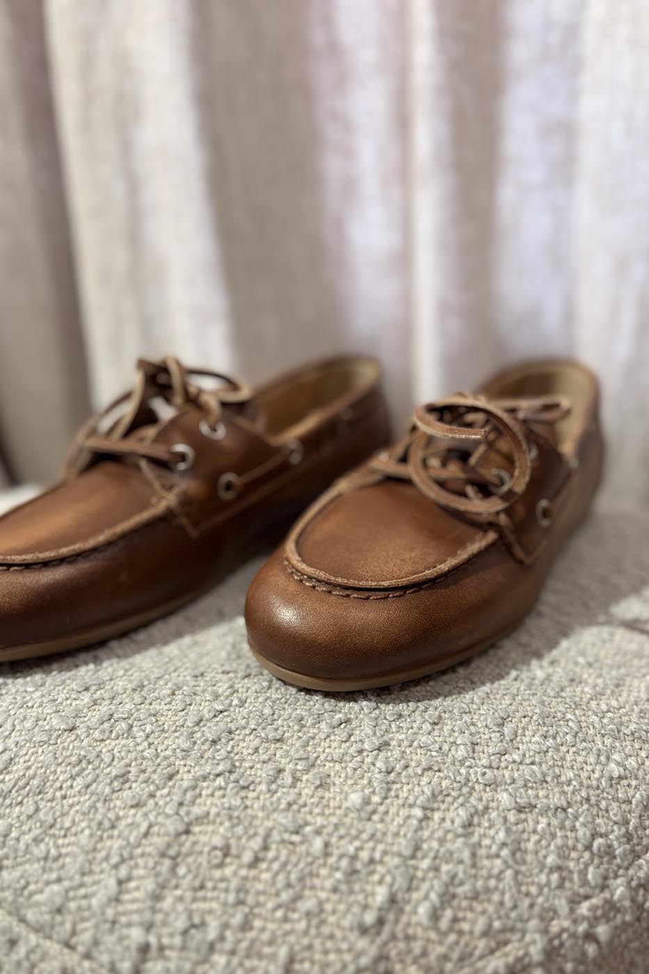 Boat Loafer - Leather brown