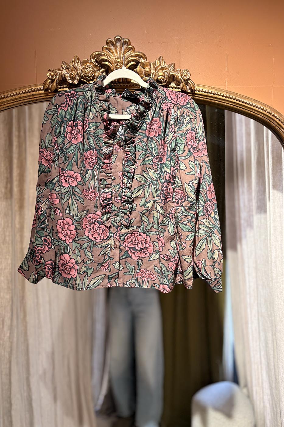 Blouse fleuri