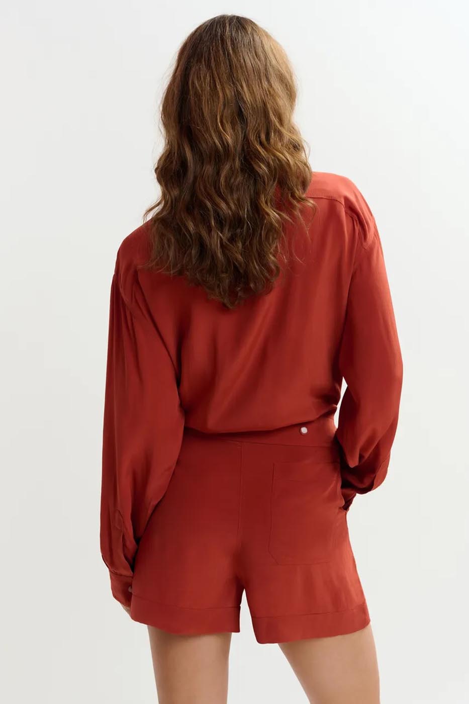 La 3 en 1 oversize rouge brûlé