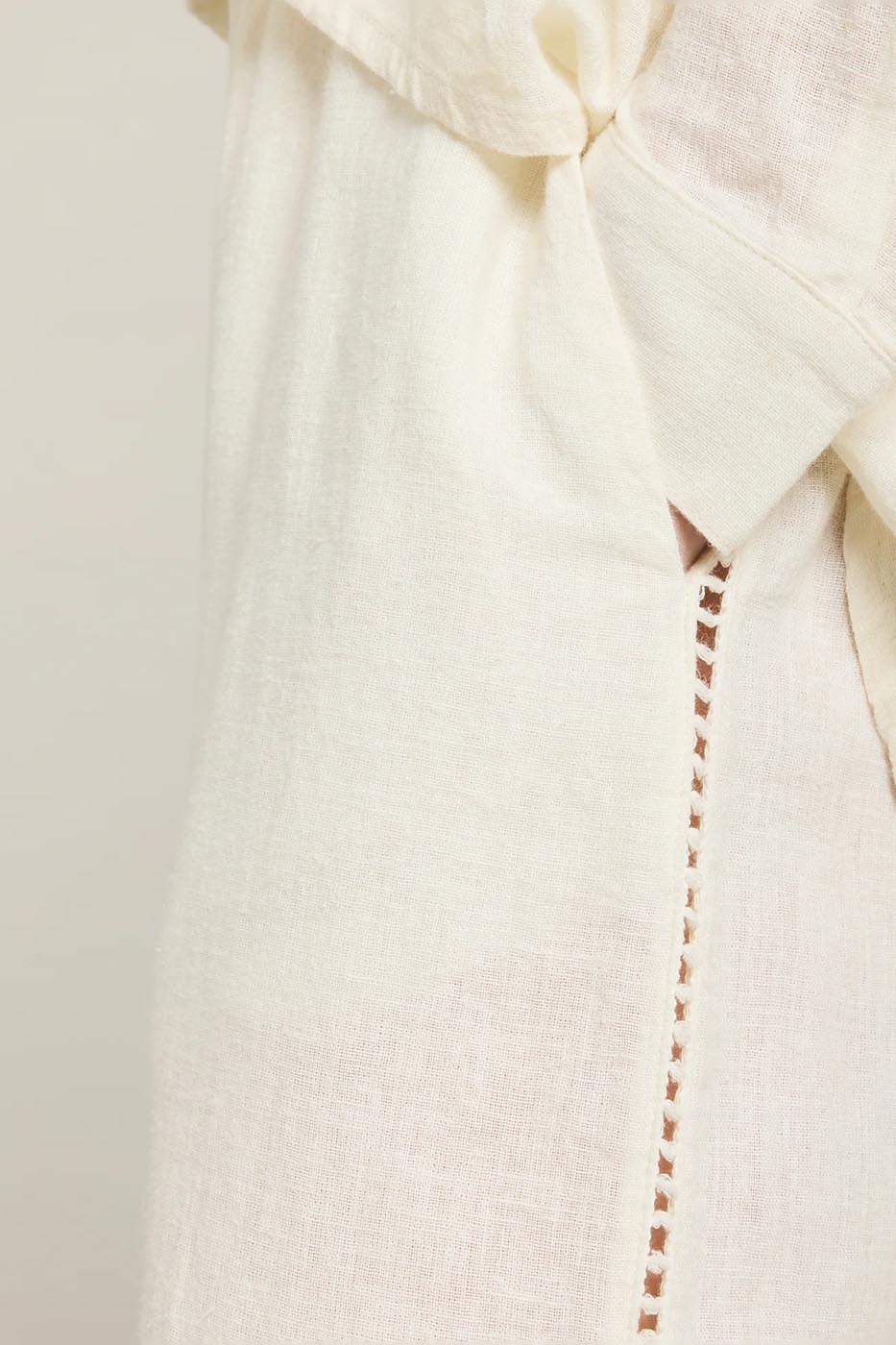 Pantalon large Minorca blanc