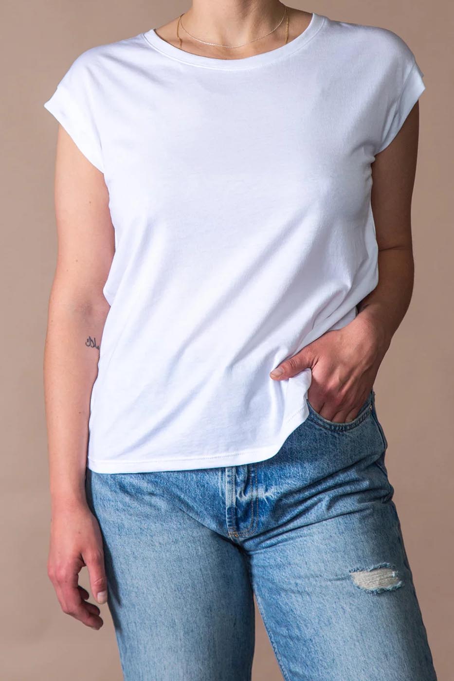 Tee-shirt Noélia blanc